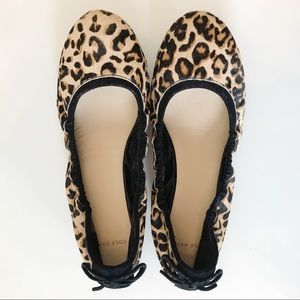 Cole Haan Ashlyn Leopard ballet flat calf fall